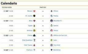 Set for june 17 start • serie a: Fechas Y Horarios De La Jornada 10 Del Guardianes 2020 De Liga Mx Mediotiempo