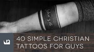 Christian men with tribal roots have popularized a mix of two identities. 40 Simple Christian Tattoos For Men Youtube