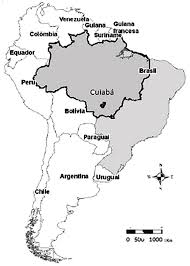 Cuiaba location on brazil map: Geographic Location Of The Municipality Of Cuiaba Mato Grosso State Download Scientific Diagram