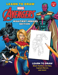 Carol danvers, previously a pilot in the us air force, has an unfortunate altercation with a kree. Learn To Draw Marvel Avengers Mightiest Heroes Edition Learn To Draw Black Panther Ant Man Captain Marvel And More Learn To Draw Favorite Characters Expanded Edition Walter Foster Jr Creative Team 9781600588297 Amazon Com