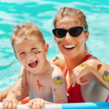 Dinosaur Temporary Tattoo Stickers (108 pcs)