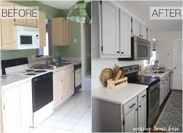 Gray And White Kitchen Makeover White Kitchen Makeover Kitchen Cabinets Painted Grey Kitchen Design