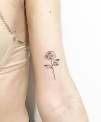 54 Cute Roses Tattoos Ideas Worth Checking Out Minimalist Tattoo Rose Tattoos Rose Tattoo