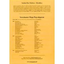 Das songbook the best of metallica enthält auch nothing else matters, aber sehen sie bitte selbst Nothing Else Matters Notenbuch De
