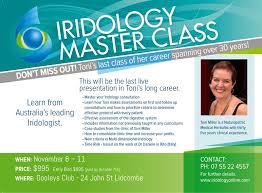 Master Class Integrated Iridology Eyes Of The Beholders
