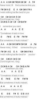 Too Much Love Will Kill You Chords And Lyrics Someone Like You Sheet Music Clarinet Music Flute Sheet Music Piano Sheet Music Letters