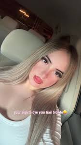 Ur Sign to Dye Ur Hair Blonde and Buzz Cut