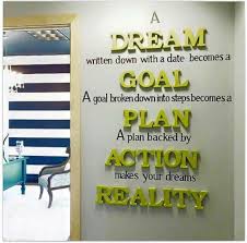 Dream Goal Plan Action Reality Words Motivation Inspirational Quotes
