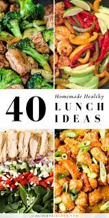 40 Healthy Lunch Ideas For Meal Prep Sims Home Kitchen In 2020 Healthy Light Lunches Healthy Healthy Lunch