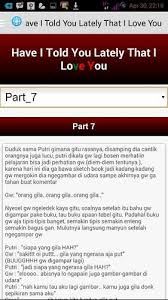 Em am c b khodijah istri setia, fatimah putri tercinta. I Told U Lately That I Love U Apk 3 0 20181007 Download For Android Download I Told U Lately That I Love U Apk Latest Version Apkfab Com