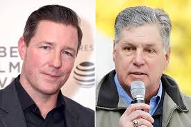 Edward Burns and Tom Seaver working