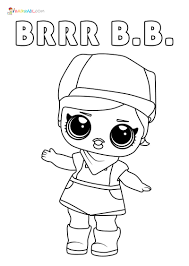 lol omg coloring pages free printable new popular dolls