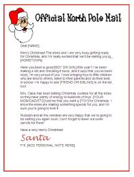 This easy to edit blank letter writing template can have several different uses for teachers in the classroom. Free Printable Letters From Santa Uk Novocom Top