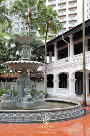 Historic Water Fountain At The Legendary Raffles Hotel In Singapore Estheva Spa An Award Winning Luxury Day Spa Is Idylli Best Day Spa Couples Spa Luxury Spa