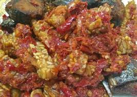 Resep kreasi bunda sugiana indahlestari‎. Langkah Membuat Balado Pedas Ikan Tongkol Campur Tempe Lezat