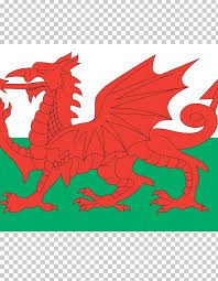 It features red cross of saint george, edged in white, overlaid on the cross of st patrick, which are covered on the saltire of saint andrew. Flag Of Wales Principality Of Wales Welsh Dragon Png Clipart Dragon Fictional Character Flag Flag Of