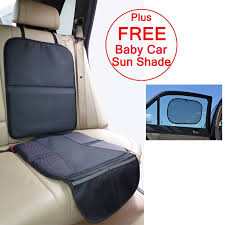 Protect Your Car Seats From Baby Seats This Car Seat Protector Will Not Budge And Will Not Break I Child Car Seat Car Seat Protector