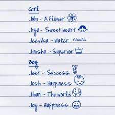 This indian names list contains cute, modern, unique and. Newborn Baby Boy Names With J Letter Badeloft Com