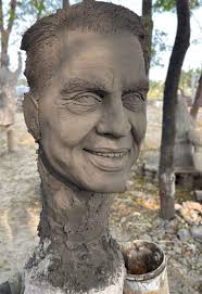 Moga artist Iqbal Singh Gill crafts statue of Bollywood legend Dharmendra