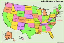 Let's draw the us borders 15. Usa States Map States And Capitals United States Map Us State Map