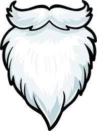 White Beard Png Vector Clipart Psd Peoplepng Com Santa Beard Clip Art Beard