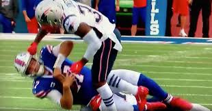 Josh Allen Takes Brutal Blow To The Head Lucky To Get Up