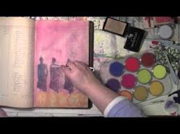 Pin By Danielle Batog On Art Journal Videos Volume One Art Journal Art Journal Tutorial Art Journal Techniques