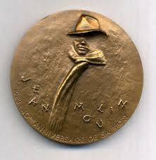 Jean moulin (tv movie 2002). Jean Moulin Trapped Wolf French Resistance Bronze Medal By Emile Rousseau Medals French Resistance Bronze