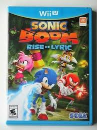 Sonic Boom Rise Of Lyric Nintendo Wii U Complete W Manual Wii U Nintendoswitch Nintendo Switch Wii U Sonic Boom Wii