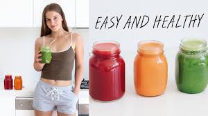 These healthy smoothie recipes are the easiest way to hit your daily fruit and veggie total and they still taste great. 3 Delicious Juice Recipes Why I Love Juicing Youtube