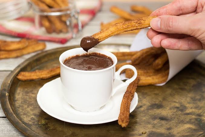 Hot Chocolate with Churros