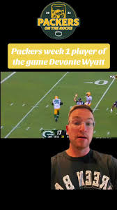 Packers vs Bears week 1 player of the game Devonte Wyatt #packers #nfl  #greenbaypackers #nflweek1 #packersvsbears #devontewyatt#greenscreenvideo