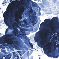 We cut these back every year to encourage branching and general maintenance. Royal Blue Flowers 001 Wallpaper Circle By Kek Amsterdam Burke Decor