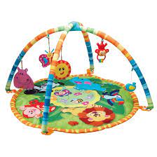 It can help the baby develop athletic abilities during stretching and kicking. Winfun Jungle Pals Baby Gym With Hanging Toys Reviews Wayfair