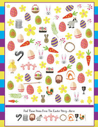 Easter Seek And Find School Games For Kids Childrens Ministry Curriculum Bible Lessons For Kids