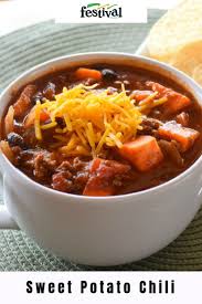 Sweet Potato Chili Festival Foods Recipe Sweet Potato Chili Easy Meal Plans Sweet Potato Chili Recipe
