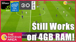 Pes 2020 Pc On 4gb Ram Low End Laptop Youtube