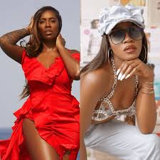Tiwa savage & seyi shay at it. C Tkscdaj12rkm