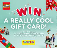 We did not find results for: Cool Lego Gift Card Competition Toyworld Australia