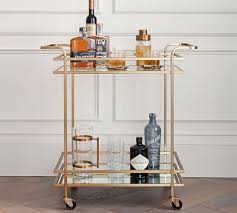 Set includes one (1) bar cart. Skylar 29 Metal Bar Cart Pottery Barn