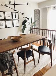 Balkonmobel Black Dining Ikea Ikea Balkonmobel Inspired Mid Midcentury Room White Wood Dining Ike Modern Dining Room Dining Room Glam Dining Table