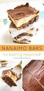 How To Make Nanaimo Bars A Delicious Chocolate No Bake Canadian Dessert Recipe Canadian Dessert International Desserts Canadian Dessert Recipes