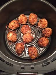 At 350 degrees, you cook them for around 25 to 30 minutes. Air Fryer Meatballs Recipe Melanie Cooks