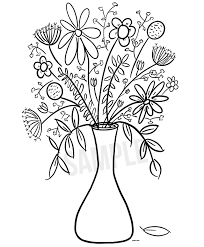 Discover free coloring pages for kids to print & color. Free Printable Coloring Page Floral Bouquet Live Laugh Rowe