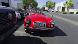 Image result for Cherry Red 1960 MG