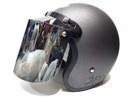 Daftar harga kaca helm bogo terbaru juni 2021. Helm Bogo Jpn Retro Gunmet Abu Doff Kaca Flat Datar Shopee Indonesia