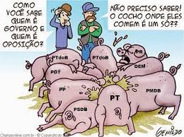 Resultado de imagem para Ilustração: Políticos corruptos do BRASIL