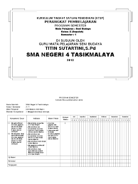 Berikut ini admin blog juraganberdesa akan membagikan gratis tentang silabus seni musik sma kelas x. Program Tahunan Dan Program Semester Seni Budaya Smk