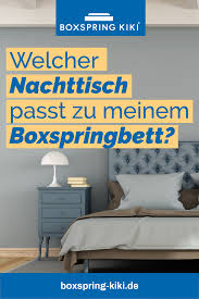 Der Richtige Nachttisch Fur Boxspringbetten Muss Vor Allem Eines Konnen Zum Design Vom Boxspring Nachttisch Boxspringbett Boxspringbett Schlafzimmer Einrichten