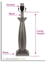 Determining Lamp Shade Size Lampshade Size How To Determine What Your Lamp Needs Decorating Lamp Diy Lamp Shade Floor Lamp Shades